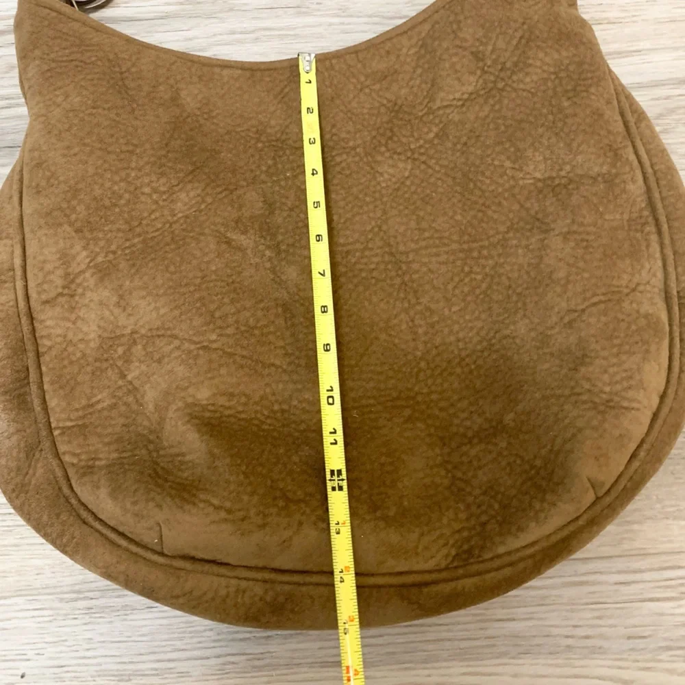 Bosom Buddy Bags Big Hobo Tote Slouchy Bag Vegan Suede 14”x18”